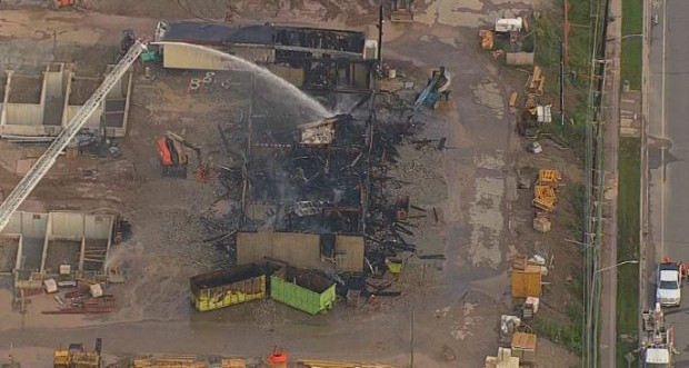Burlington fire