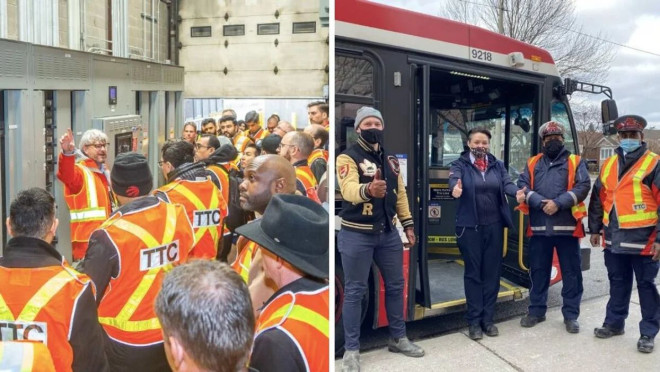 TTC workers.