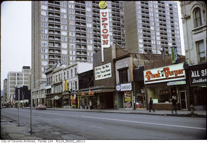 toronto traffic 1960s