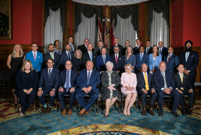 Premier Doug Ford Sworn-In Alongside his New Cabinet to Build Ontario